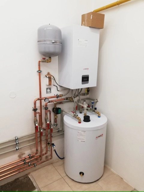 Instalace kotle a topného systému